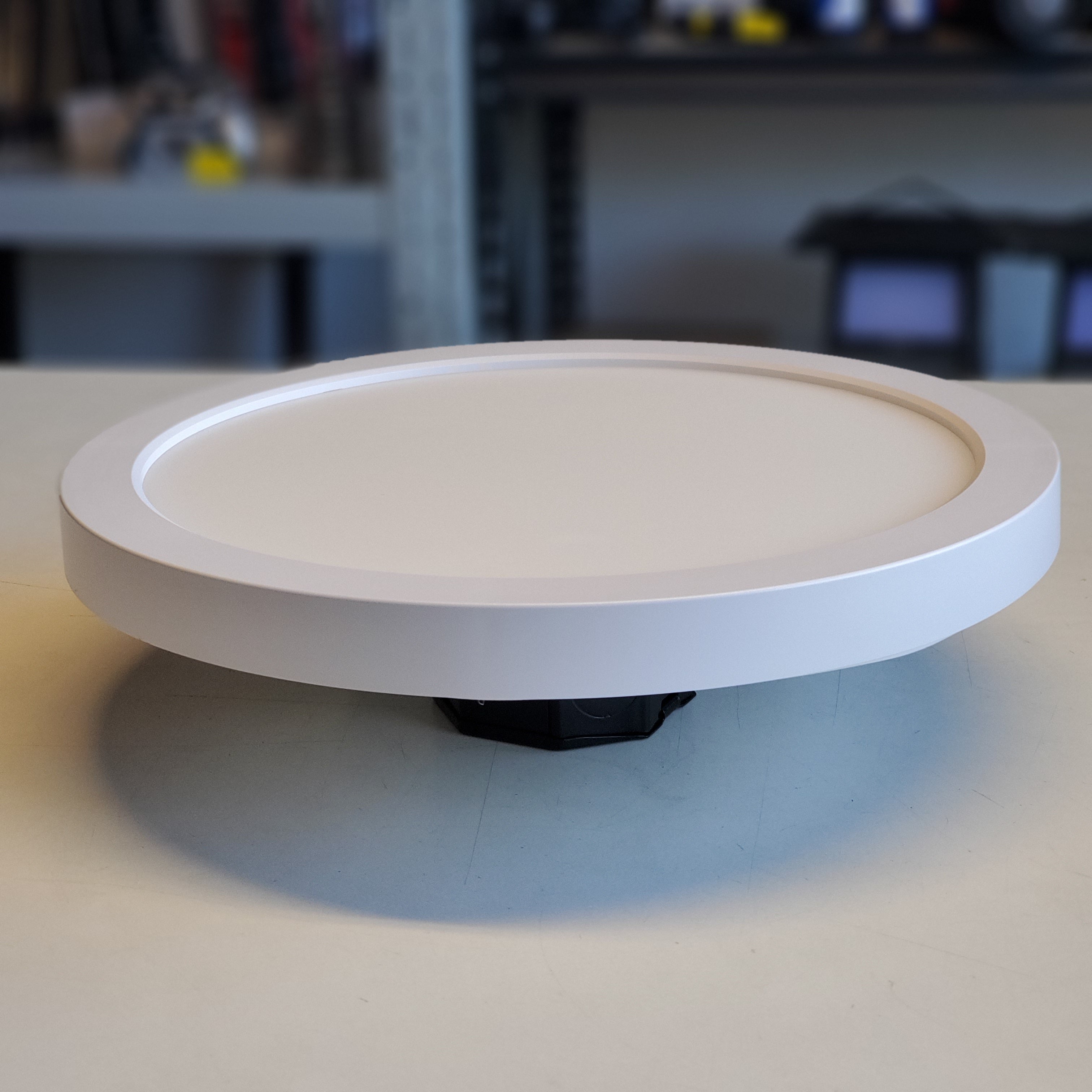 Flexinstall Disk 10 in. White Indoor Integrated LED Recessed Ceiling Light with 5CCT Plus DuoBright (92059) Flexinstall Disk 10 in. White Indoor Integrated LED Recessed Ceiling Light with 5CCT Plus DuoBright (92059)
